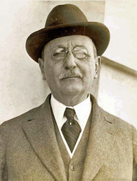Cass Gilbert as president of the National Academy of Design, 1926.