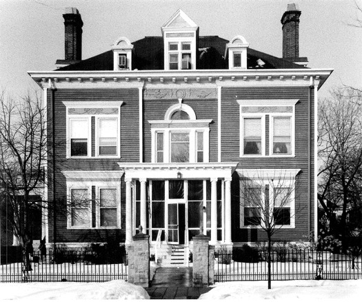 Charles Noyes House, 89 Virginia St., St. Paul, Minnesota, Thomas R. Blanck Collection