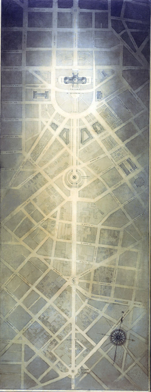 Minnesota State Capitol, Capitol Axis - Master Plan