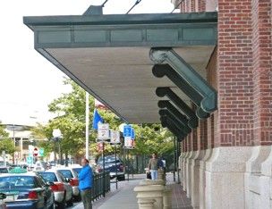 New Haven Railroad Station, Canopy