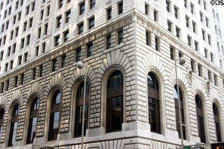 Union Central Life Insurance Co. Building, Detail of stonework
